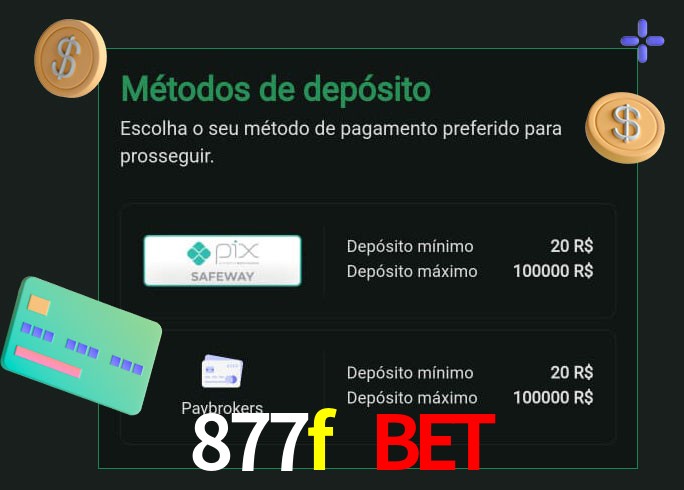 O cassino 877f bet oferece uma grande variedade de métodos de pagamento