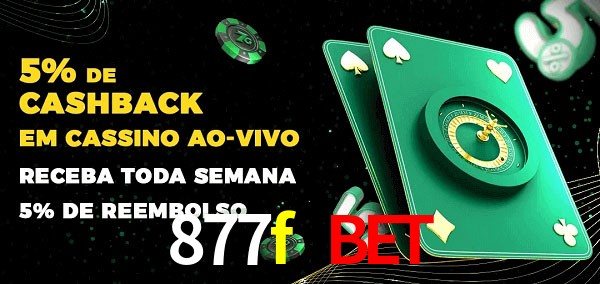 Promoções do cassino ao Vivo 877f bet